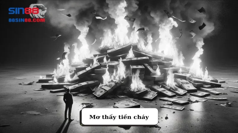 Tốt hay xấu khi nằm mơ thấy tiền? Những con số may mắn liên quan 6 Mơ thấy tiền cháy